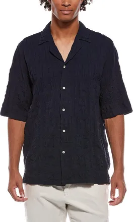 Officine G&eacute;n&eacute;rale Officine Generale Eren Seersucker Shirt