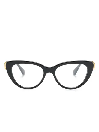 Swarovski SK2005 cat-eye glasses - women - Acetate - 53 - Black