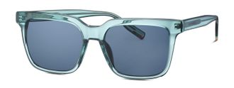 Tom Tailor Sonnenbrille TOM TAILOR Modell 676015, Herren, blau transparent, leicht transparent, Sonnenbrillen Sonnenbrille, Form Karree/Soft, Logoschriftzug auf 