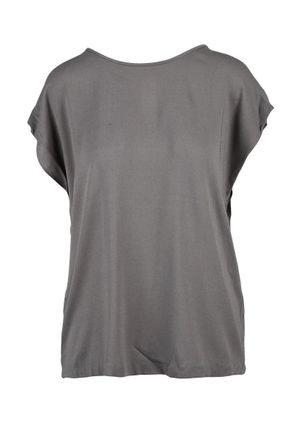 Fabiana Filippi Viscose Stretch Top - Grey