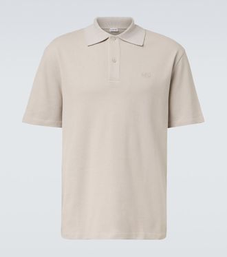 Loewe Polo de piqu&eacute; de algod&oacute;n con Double L