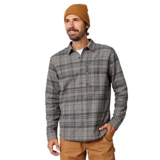 Free Country Mens Easywear II Fleece Lined Flannel Shirt
