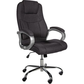 Clp Silla De Oficina Xxl Apoll En Tela Gris Oscuro