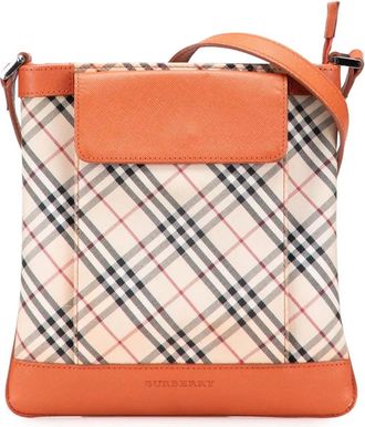 Burberry Borsa a tracolla Nova Check in tela 2000-2017 - Marrone