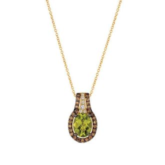 Le Vian Ladies Semi Precious Fashion Pendant in 14k Honey Gold