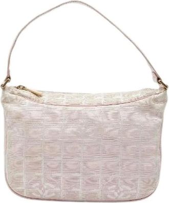 Chanel Pre-owned Shoulder Bags, female, Pink, Size: ONE SIZE Pre-owned Vintage Shoulder Bag