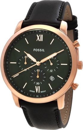 Fossil Neutra Quartz Green Dial Mens Watch FS6073