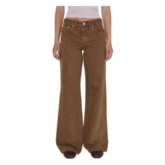 Dr. Denim Mujer, Vaqueros, Marr&oacute;n, Talla: W25
