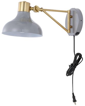 Jonathan Y Designs Jonathan Y Lynn 15In Usb Charging Port Led Sconce