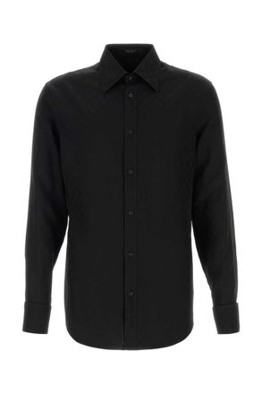 Gucci Black Regular Logo Shirt