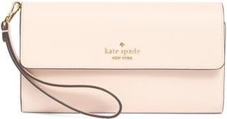 Kate Spade New York madison travel trifold wallet in Powdered Sugar at Nordstrom Rack