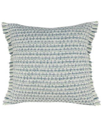 LR Home Lr Home Alton Interwoven Coastal Delight Fringed Throw Pillow