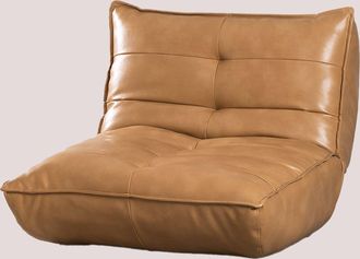 Sklum Sill&oacute;n Reclinable En Polipiel Mati Sklum Camel