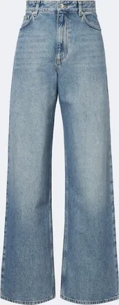 Erdem High-rise wide-leg jeans