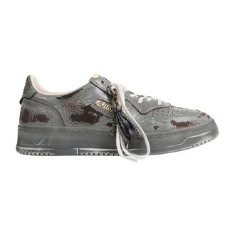 Autry Medalist Low - Heren - Sneakers - Grijs - 43 EU - Leer - Schoenen