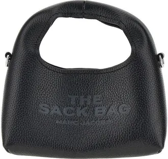 Marc Jacobs Grained leather micro The Sack bag Woman One Size