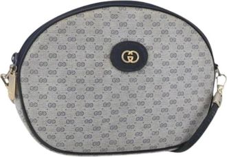 Gucci Pre-owned Cross Body Bags, female, Blue, Size: ONE SIZE Pre-owned Plastic Cross Body Bag