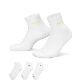 Nike Mens Everyday Plus Cushioned Training Ankle Socks (3 Pairs) in Multicolor | SX6890-938