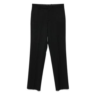 Lardini Suit Trousers, male, Black, Size: XL Pantalone Drop Reg