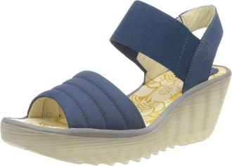 FLY London Womens Yiko Sandal In Blue