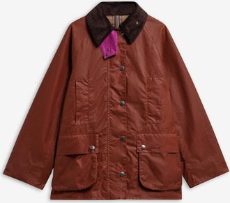 Barbour ba x Paul Smith Beauf Wax Jkt Fw26 Wax Cot Outw