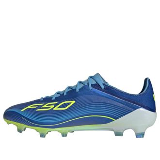 adidas F50 Messi Elite FG Royal Blue Solar Yellow JP7435