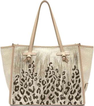 Gianni Chiarini Marcella Straw Shopping Bag
