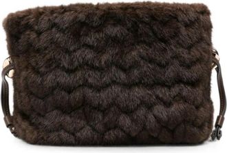 Liu Jo Small Riccy Bag - Dames - Schoudertassen - Bruin - ONE Size - Polyester - Tassen