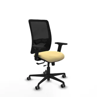 Piqueras y Crespo Sedia Da Ufficio Piqueras Y Crespo Zulema Crema Pelle Legno