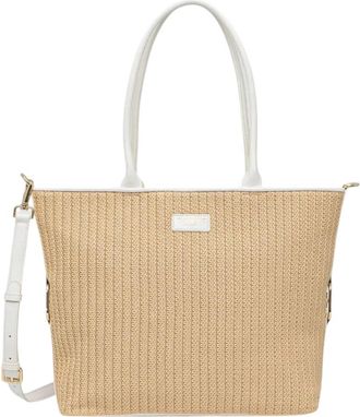Twinset borse Rafia - Dames - Shoppers - Beige - ONE Size - Tassen