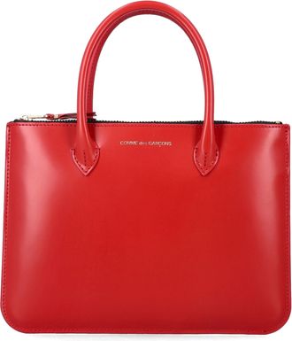 Comme Des Garçons Comme Des Garçons Wallet Leather Wallet Bag With Handles