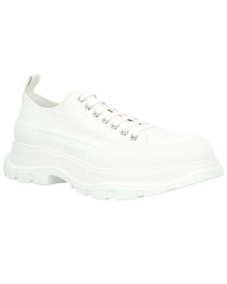 Alexander McQueen Alexander Mcqueen Mens Canvas Tread Slick Lace-Up (Authentic Pre-Loved)