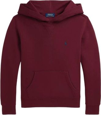Polo Ralph Lauren Kids Sweatshirts, male, Red, S, Red Carpet Hoodie