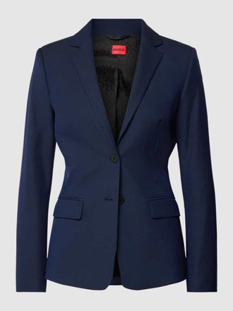 HUGO BOSS Blazer mit Pattentaschen Modell Adalas in Marine, Größe 32
