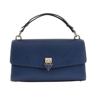 Guess Handbags, female, Blue, Size: ONE SIZE Patsie Logo Crossbody Bag