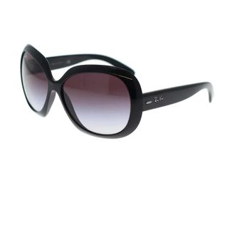 Ray-Ban Sunglasses, unisex, Black, 60 MM, Modern Oversized Sunglasses Jackie Ohh II