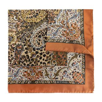 Etro Accessoires, Dames, Veelkleurig, ONE Size, Zijden Sjaal