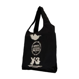 Yohji Yamamoto Logo-Printed Synthetic Tote Bag - Black