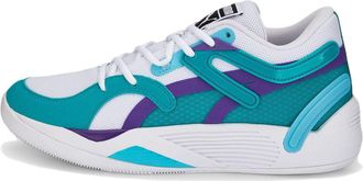 Puma TRC Blaze Court White Deep Aqua 376582-17