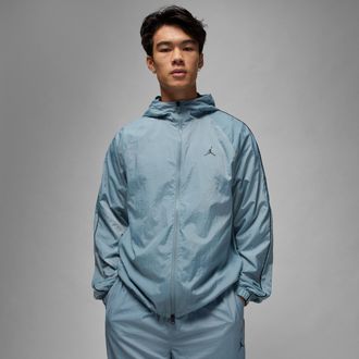 Nike Jordan Mens Jordan Sport Classic Hooded Jacket in Grey | IB2241-041