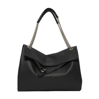 Orciani Zachte Schoudertas - Dames - Tassen - Zwart - Maat: ONE Size