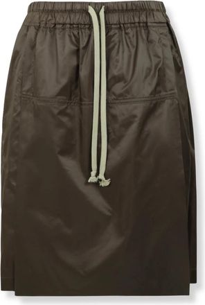 Moncler Kilt Shorts - Heren - Korte Broeken - Bruin - L - Polyester - Korte Broeken