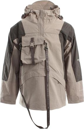 The North Face Lichtgewicht Anorak Jas - Heren - Fleece jassen - Grijs - XL - Katoen - Fitness