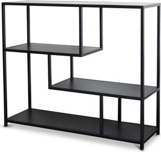 PIB Consola metálica negra