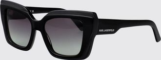 Karl Lagerfeld Occhiali da sole cat eye oversize in acetato con design vintage