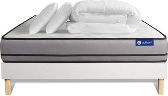 Actisom Pack Colch&oacute;n Blanco L&aacute;tex Y Espuma Viscoel&aacute;stica 160 X 200