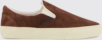 Tom Ford Sneakers slip-on in pelle di vitello scamosciata traforata