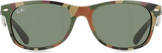 Ray-Ban RB2132 New Wayfarer 682331 Mens Sunglasses Pattern Size 55