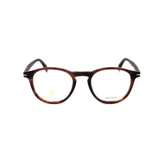David Beckham Db 1018 Round Frame Tortoiseshell Acetate Eyeglasses