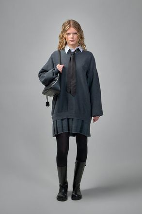 Balenciaga Layered Sweater Dress